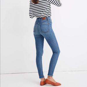 Madewell High-Rise Skinny Jeans in Maricopa Wash